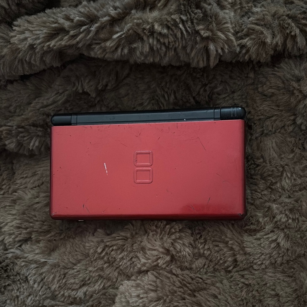 Nintendo 3DS Red and Black Handheld Console